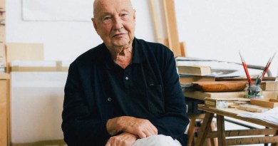 Georg Baselitz portrait 1938–2026 – pioneering German Neo-Expressionist artist known for inverted paintings who died at 88
