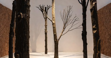 Giuseppe Penone The Reflection of Bronze exhibition at Gagosian New York 2026 bronze tree sculptures installation view