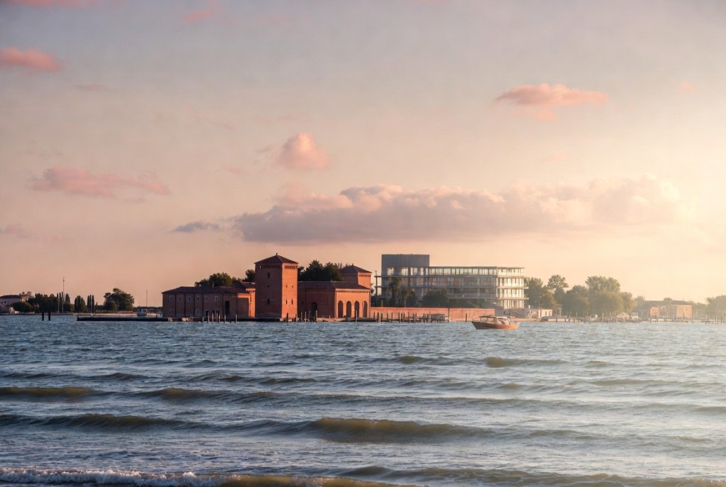Isola di San Giacomo in Paludo, Venice – historic island transformed into sustainable contemporary art venue by Fondazione Sandretto Re Rebaudengo, 2026