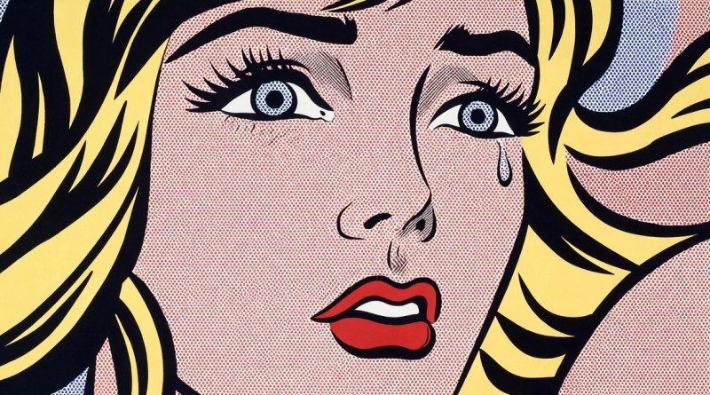 Roy Lichtenstein Anxious Girl 1964 painting resurfaces at Christies May sale - Pop Art masterpiece