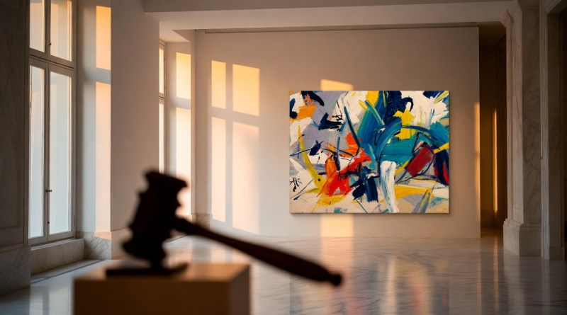 Lévy Gorvy Dayan LGD Hammer launch cover image showing elegant gallery interior with abstract painting in the style of Willem de Kooning